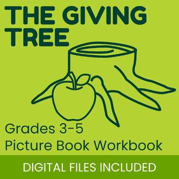 Preview of The Giving Tree - Picture Book Package - Print, Electronic, ANSWERS