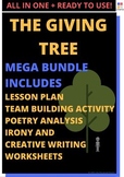 The Giving Tree Poem Lesson Plan, Worksheets and Activity Bundle