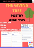 The Giving Tree - Poetry Analysis Writing Worksheets