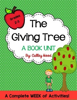 Preview of The Giving Tree Unit - Shel Silverstein