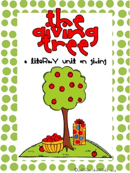 Preview of The Giving Tree by Shel Silverstein Literacy/Writing/Phonics Unit