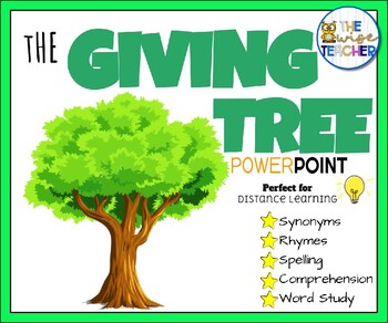 Preview of The Giving Tree by Shel Silverstein l Morning Work | Reading Comprehension