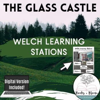 Preview of The Glass Castle Activity: Welch Learning Stations - Distance Learning Ready!