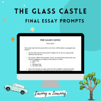 essay prompts for the glass castle