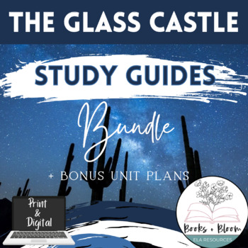 Preview of The Glass Castle Comprehension Questions for Whole Novel - Distance Learning