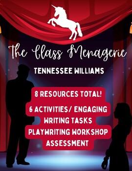 Preview of The Glass Menagerie - 8 Resources/ Activities/ Assessment