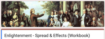 Preview of The Global History II - Enlightenment - Spread & Effects (Workbook)