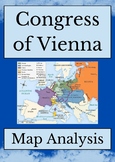 The Goals of the Congress of Vienna - Map Analysis WORKSHEET