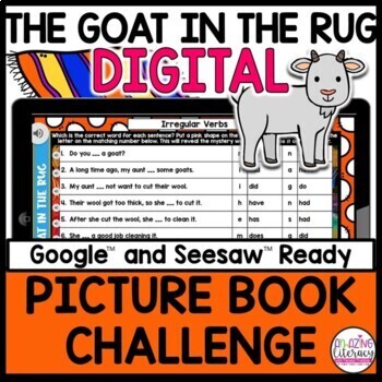 Preview of The Goat in the Rug  DIGITAL ACTIVITIES for GOOGLE and SEESAW