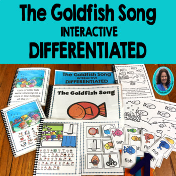 Preview of The Gold Fish Interactive Differentiated Song