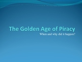 The Golden Age of Piracy timeline PowerPoint
