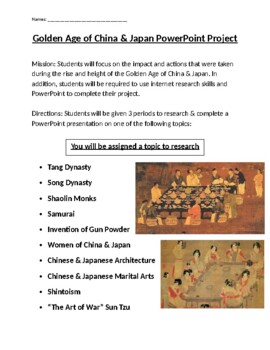 Preview of The Golden Ages of China & Japan Research Project