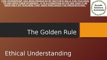 Preview of The Golden Rule