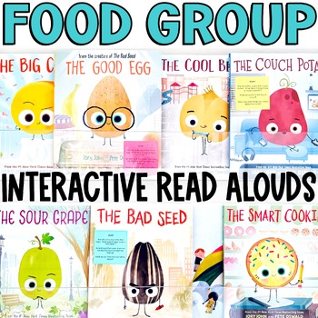 Preview of The Bad Seed Good Egg Cool Bean Sour Grape Smart Cookie Couch Potato Activities