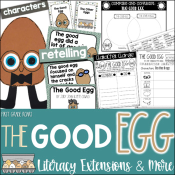 Preview of The Good Egg Book Companion Activities Reading Comprehension 