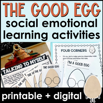Preview of The Good Egg Lesson and Activities for Social Emotional Learning