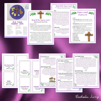 The Good Friday Scripture Lunch Guide by Catholic Icing Printables