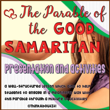 Preview of The Good Samaritan Activities and Presentation