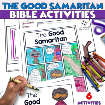 The Good Samaritan Booklet and Activities for Church or Sunday School