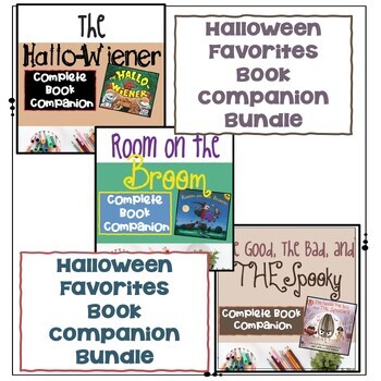Preview of The Good, The Bad, And The Spooky, Room on the Broom, The Hallo-Wiener Bundle