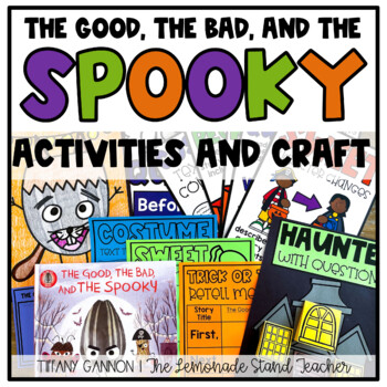 Preview of The Good, the Bad, and the Spooky Activities and Halloween Craft