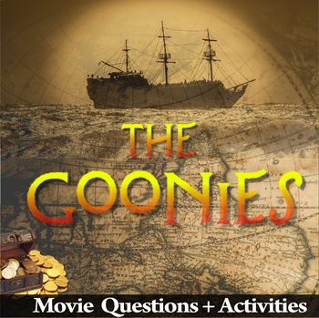 Preview of The Goonies Movie Guide + Activities - Answer Keys Included