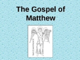 The New Testament: Gospel of Matthew Lesson