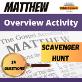 The Gospel of Matthew Overview Activity