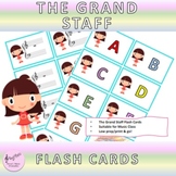 The Grand Staff - Flash Cards
