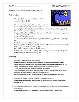 the graveyard book essay questions