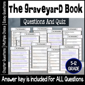 The Graveyard Book Chapters 5 - 8 Quiz - Classful