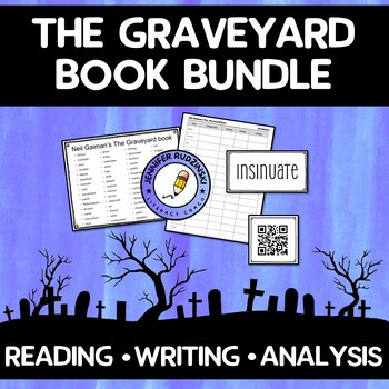 Preview of The Graveyard Book Novel Study Bundle