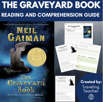 Preview of The Graveyard Book Novel Study - Reading Guide + Comprehension Questions