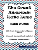 The Great American Rate Race Task Card Activity
