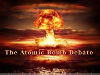 atomic bomb debate essay