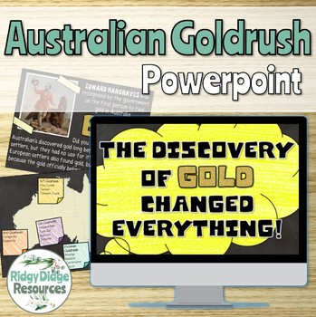 Preview of Australian Gold Rush Informative Powerpoint