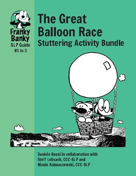 Preview of The Great Balloon Race: Stuttering Activity Bundle