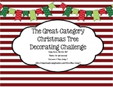 The Great Category Christmas Tree Decorating Challenge