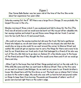 the great chicago fire essay