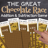 The Great Chocolate Race Addition and Subtraction with Bas