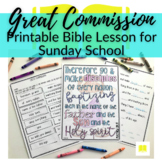 The Great Commission Bible Lesson for Upper Elementary Sun