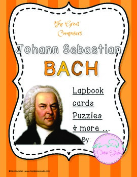 Preview of The Great Composers - Bach lapbook