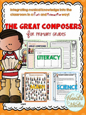 The Great Composers Literacy, Math and Science fun