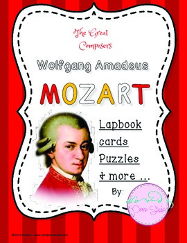 Preview of The Great Composers- Mozart Lapbook