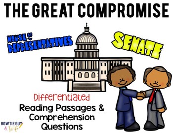 Preview of Great Compromise Reading Passages for SS Integration