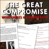 The Great Compromise US Constitution Reading Worksheets an