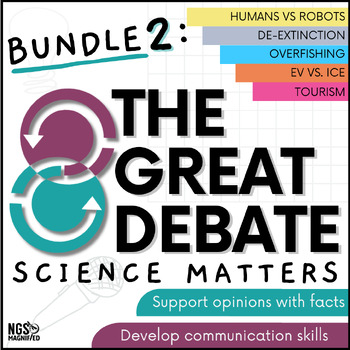 Preview of The Great Debate: Science Matters Bundle 2