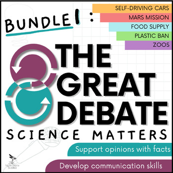 Preview of The Great Debate: Science Matters Bundle