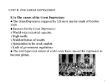 The Great Depression Powerpoint