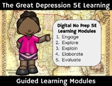The Great Depression 5E Learning Modules